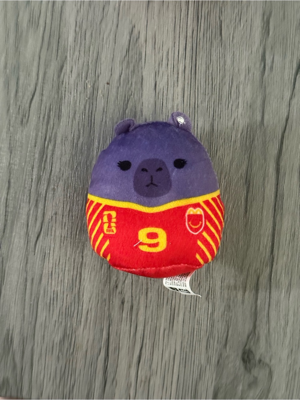 Squishmallows McDonald’s Debra the Capybara FIFA World Cup Happy Meal Toy